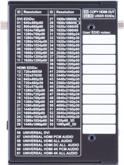 HDMI-4K De-embedder - Bottom view