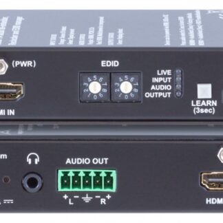 HDMI-4K De-embedder - Front and Rear Axono