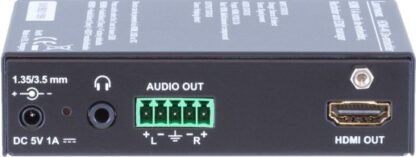 HDMI-4K De-embedder - Rear Axono