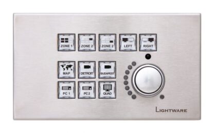 UK Brushed Steel Front View